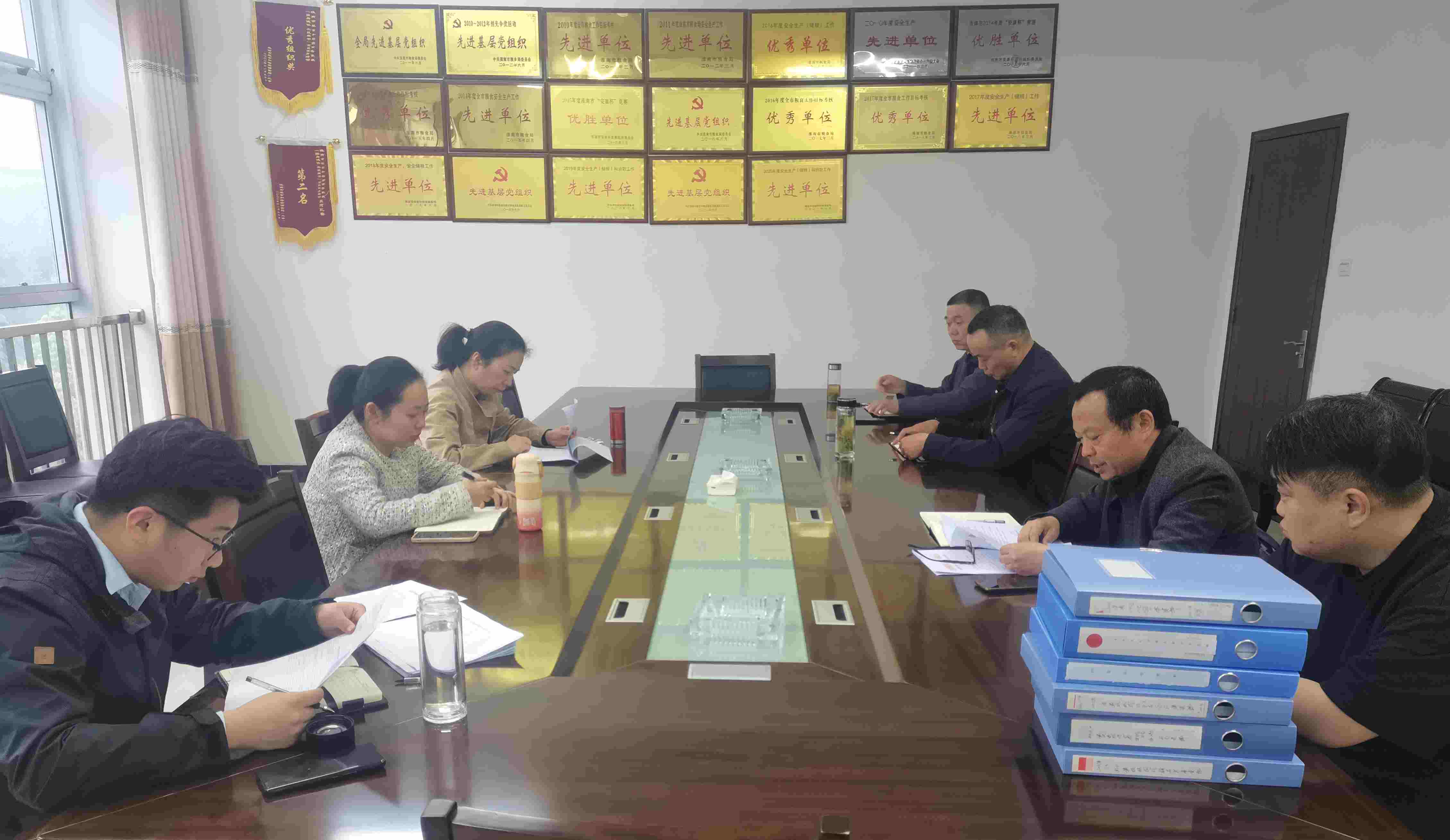 局黨組成員、副局長魏琨到儲備公司開展政策性糧食（定向）銷售專項檢查工作